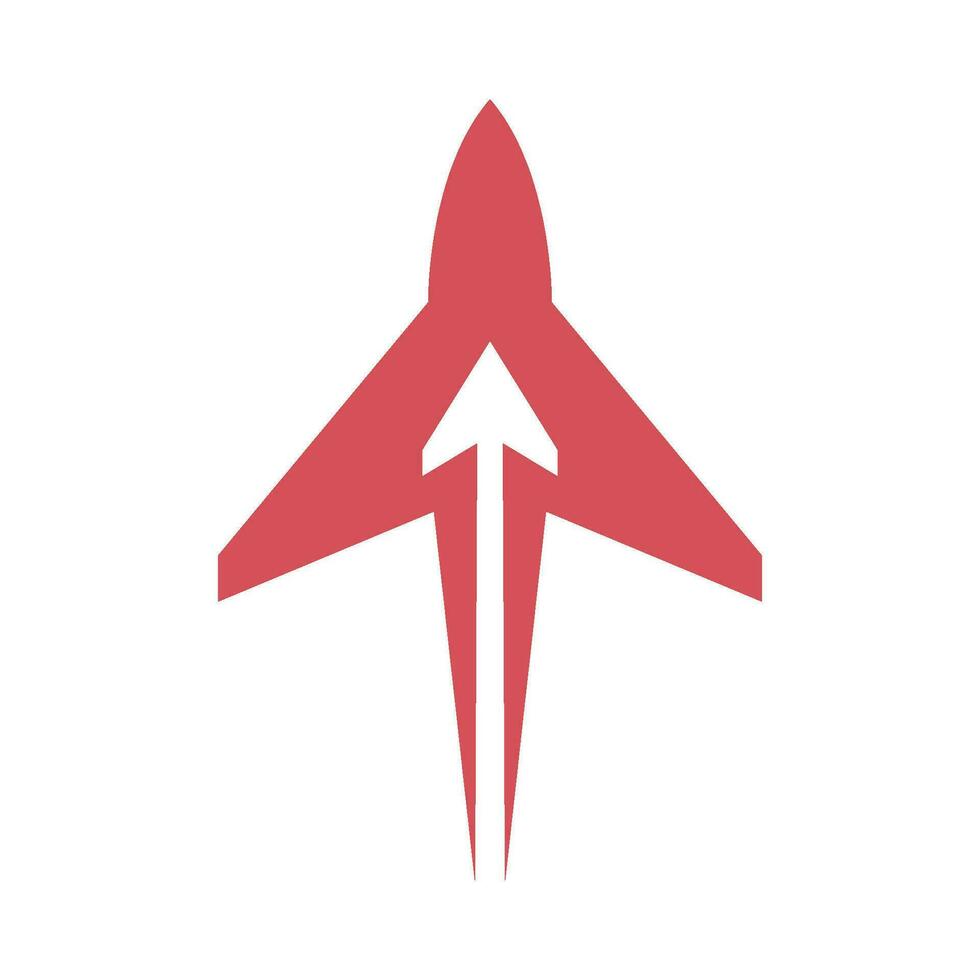papel avión, avión logo diseño vector