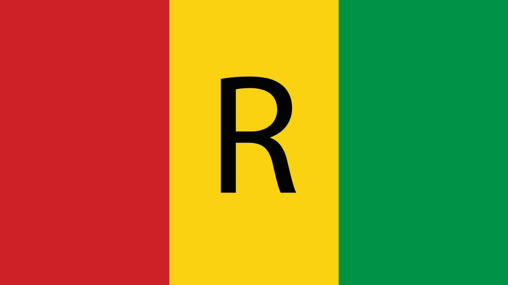 nacional bandera de Ruanda. oficial colores y dimensiones - eps10 vector ilustración