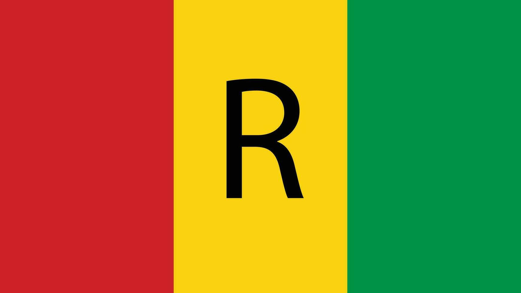 National Flag of Rwanda. Official Colors and Proportions - EPS10 Vector illustration