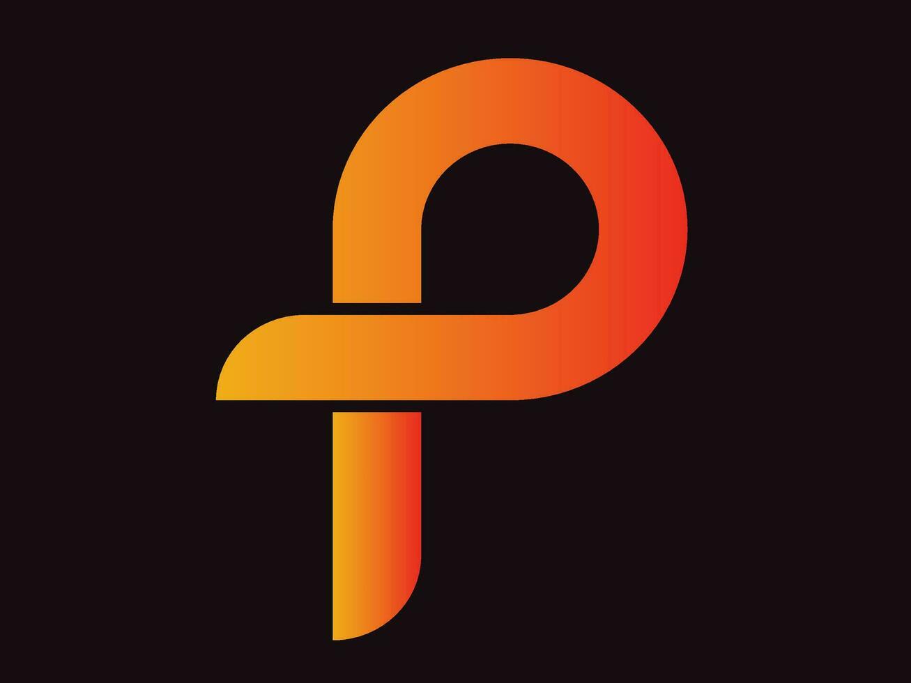 p letter vector