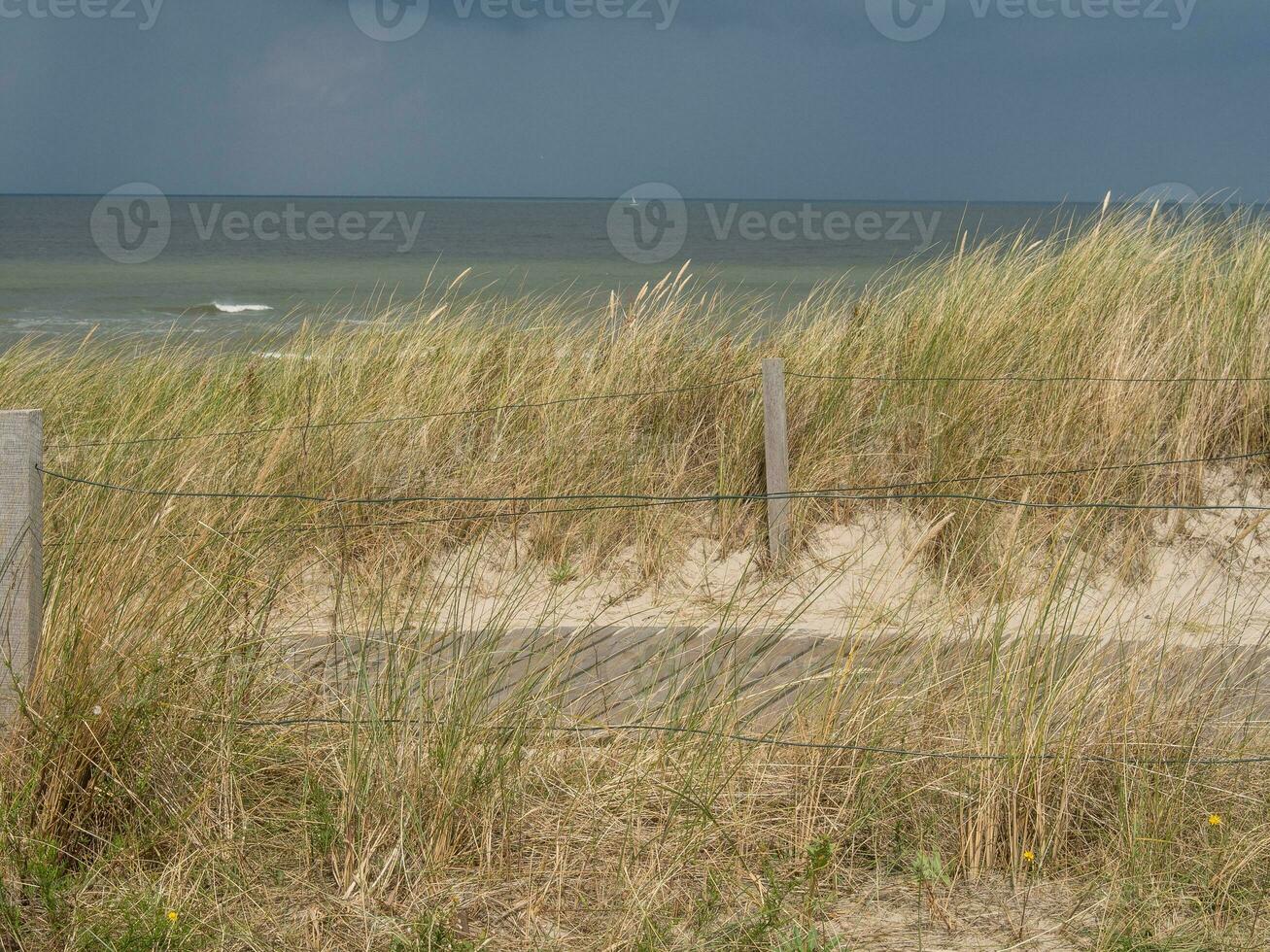 la isla de spiekeroog en alemania foto