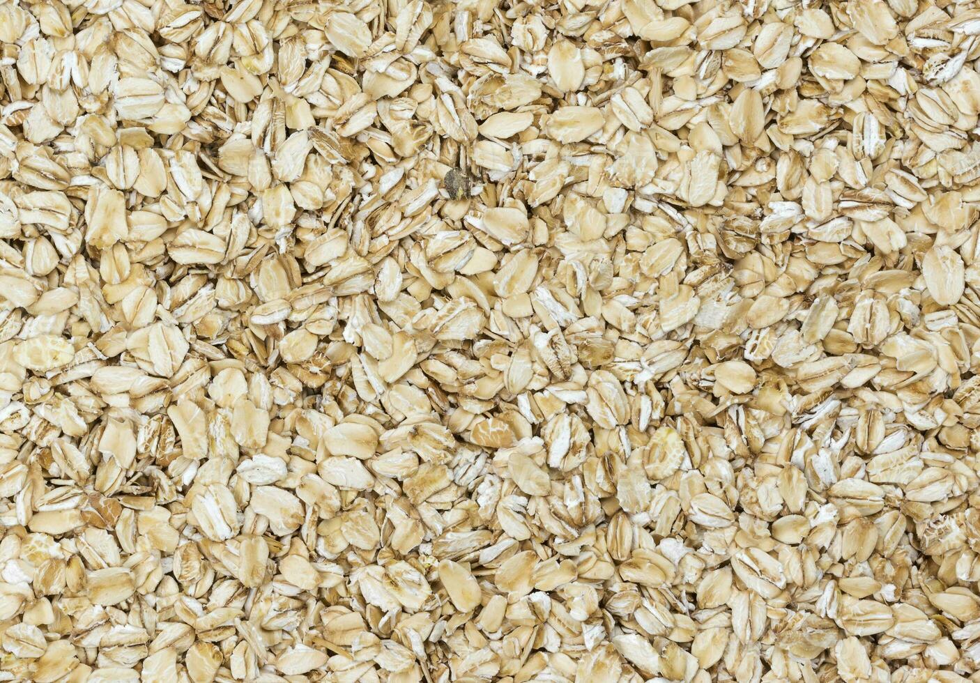 Oat flakes grain texture photo