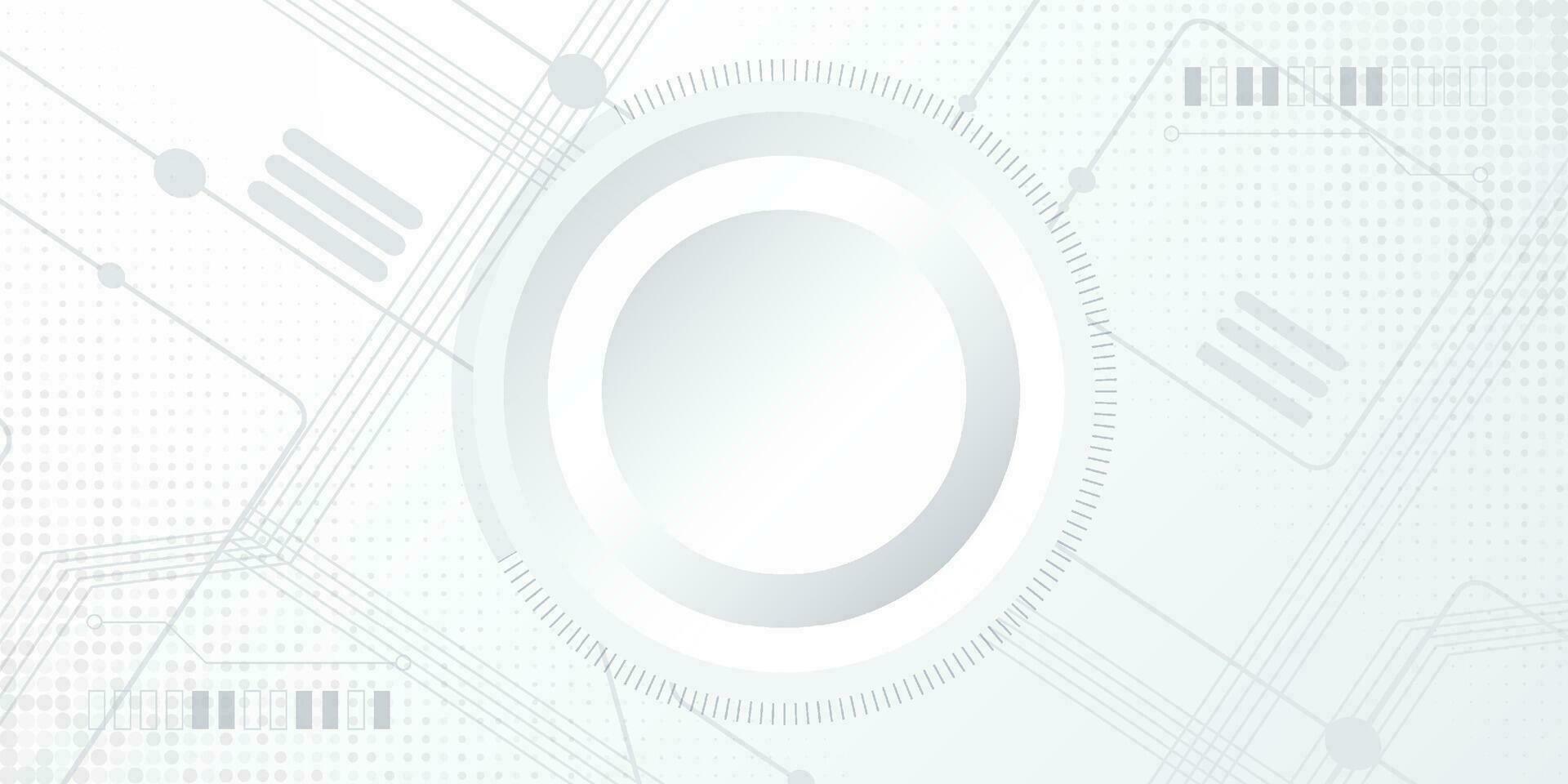 Digital technology futuristic data white background, cyber nano information, abstract communication, innovation future tech data, internet network speed connection, Ai big data lines dots illustration vector