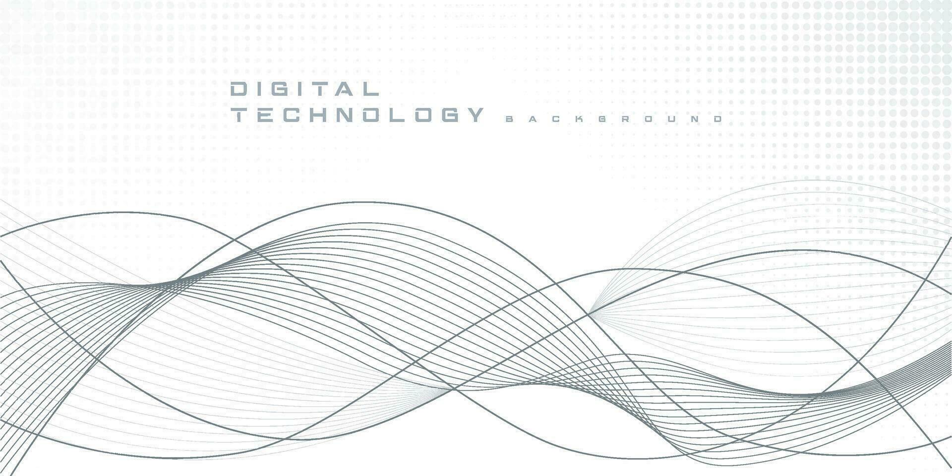 digital tecnología futurista Internet red velocidad conexión blanco fondo, ciber nano información, resumen comunicación, innovación futuro tecnología datos, ai grande datos línea punto ilustración vector