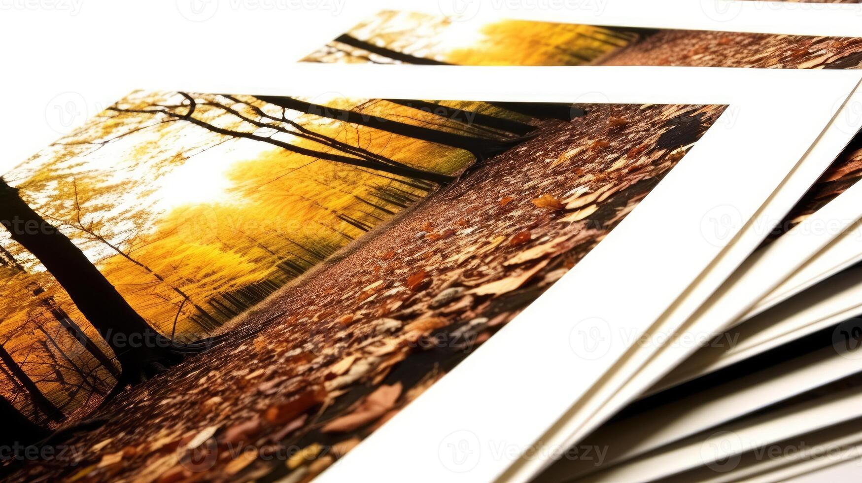 conjunto de naturaleza foto colección en blanco antecedentes. ai generado