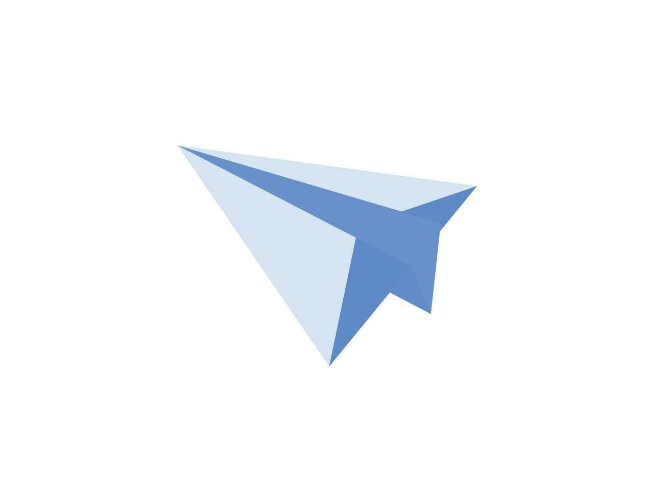 Paper Air Plan Icon Vector
