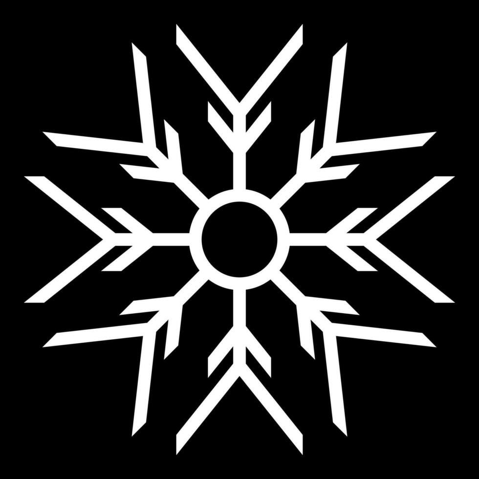 christmas snow icon, silhouette vector. ornament design for posters, greeting cards, brochures, banners, winter and new year social media. vector