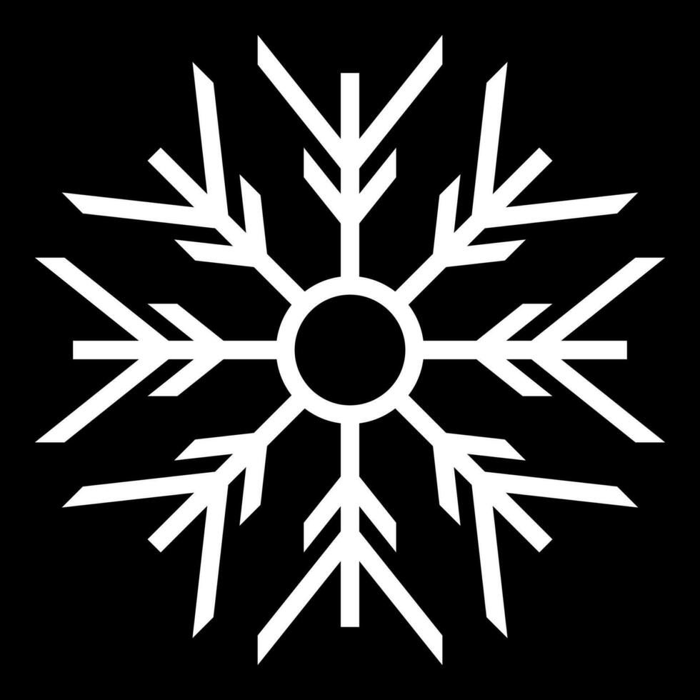 christmas snow icon, silhouette vector. ornament design for posters, greeting cards, brochures, banners, winter and new year social media. vector