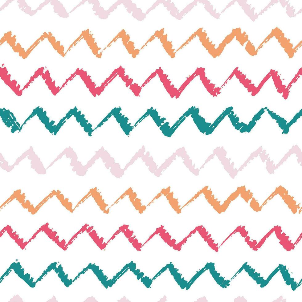 Navidad sin costura modelo con zigzag rayas para textil huellas dactilares, fondo de pantalla, regalo envase papel, álbum de recortes, etc. eps 10 vector