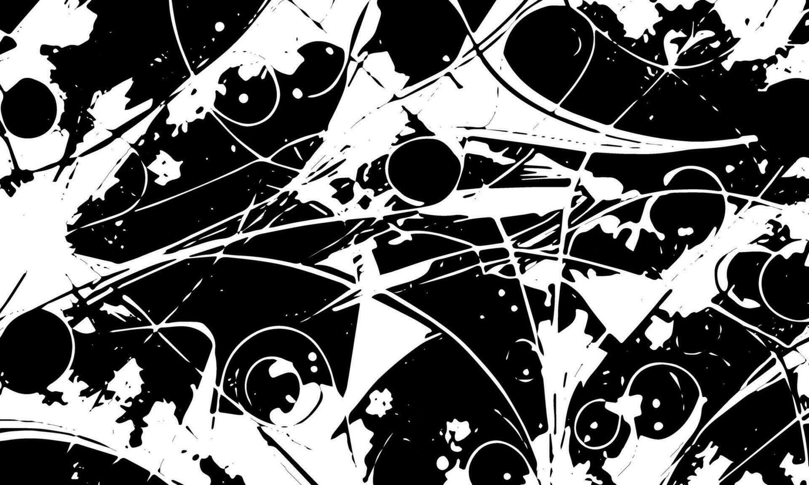 grunge detallado negro resumen textura. vector