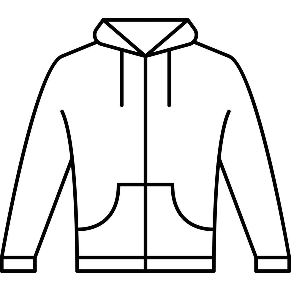 Clothing line icon. minimal vector illustrations. Simple outline signs for fashion application