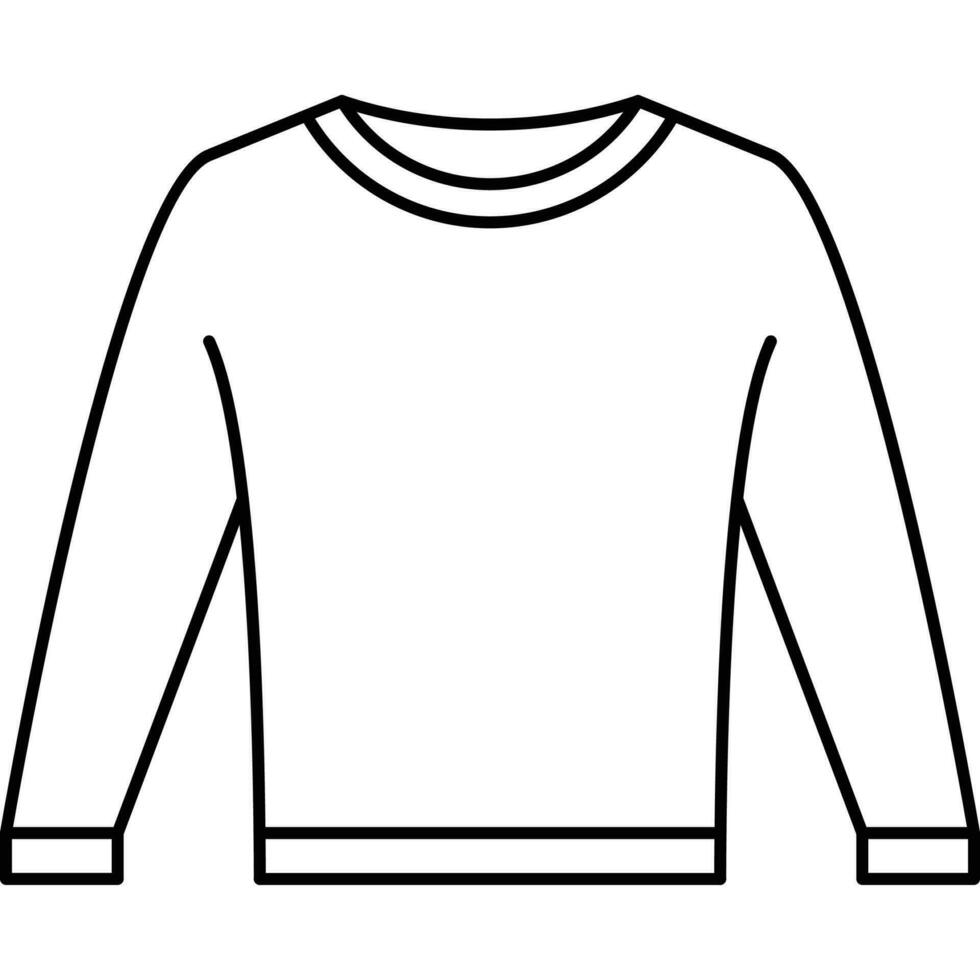 Clothing line icon. minimal vector illustrations. Simple outline signs for fashion application