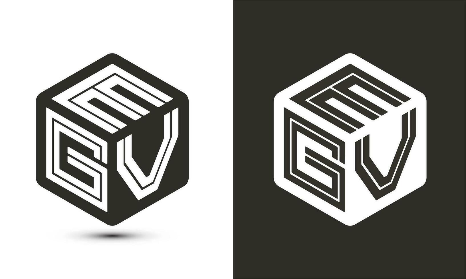 por ejemplo letra logo diseño con ilustrador cubo logo, vector logo moderno alfabeto fuente superposición estilo.