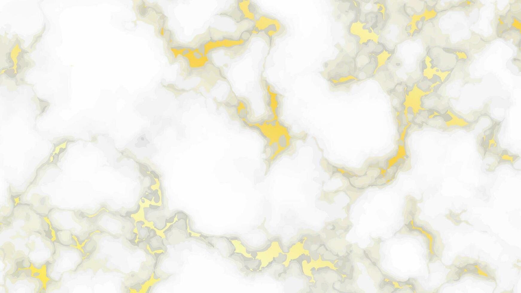 Gold marble texture background vector