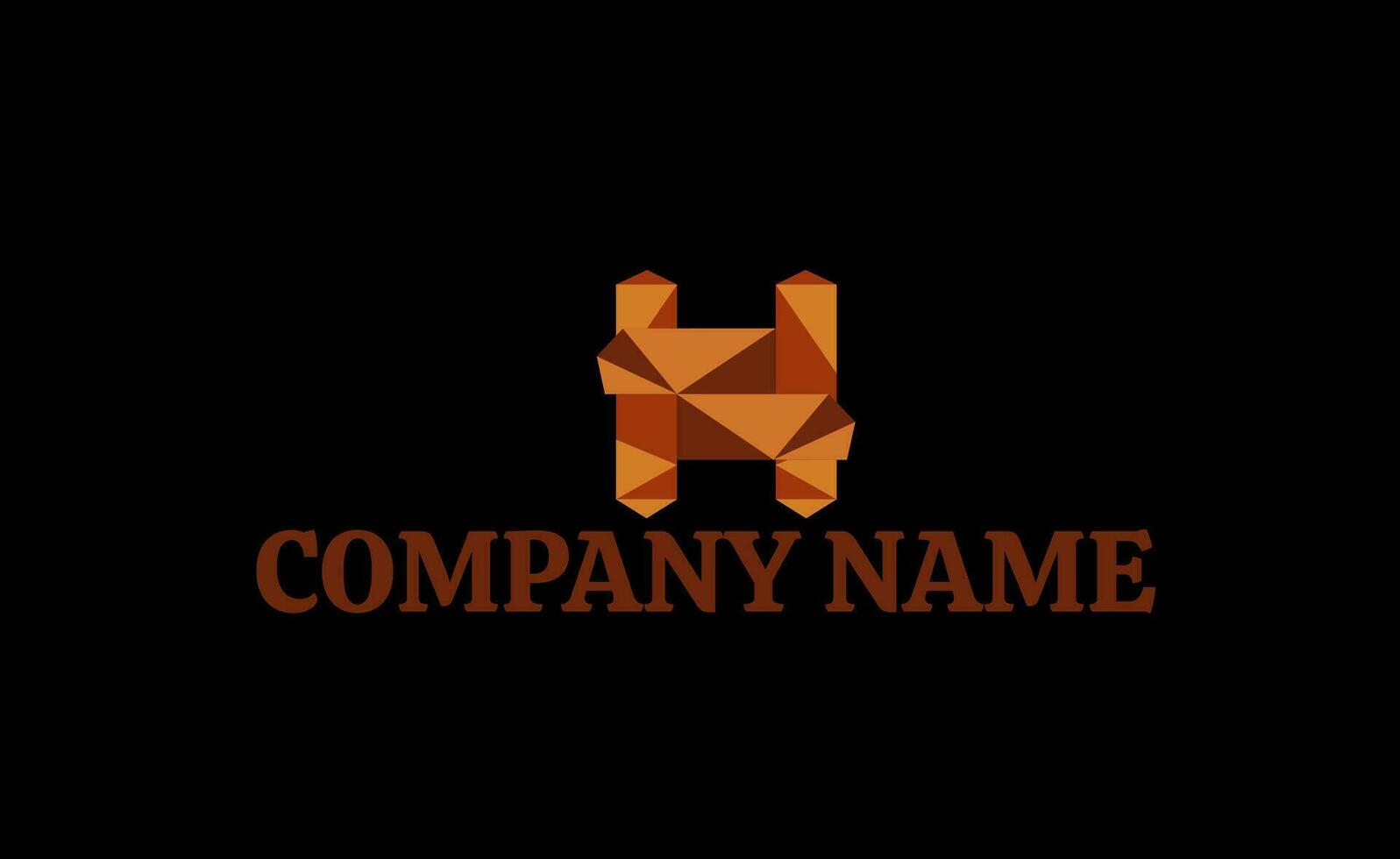 modern letter H logo design vector
