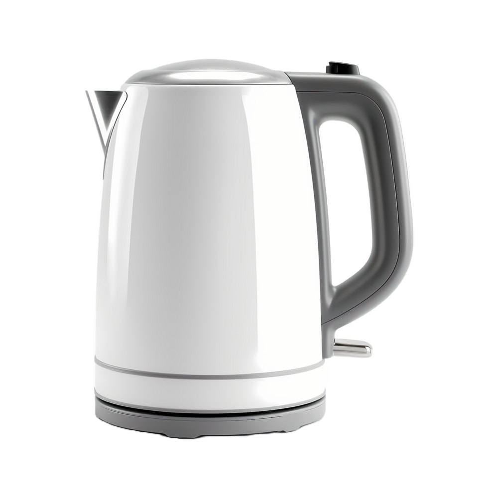 White Electric Kettle Ai Generative 34607432 PNG