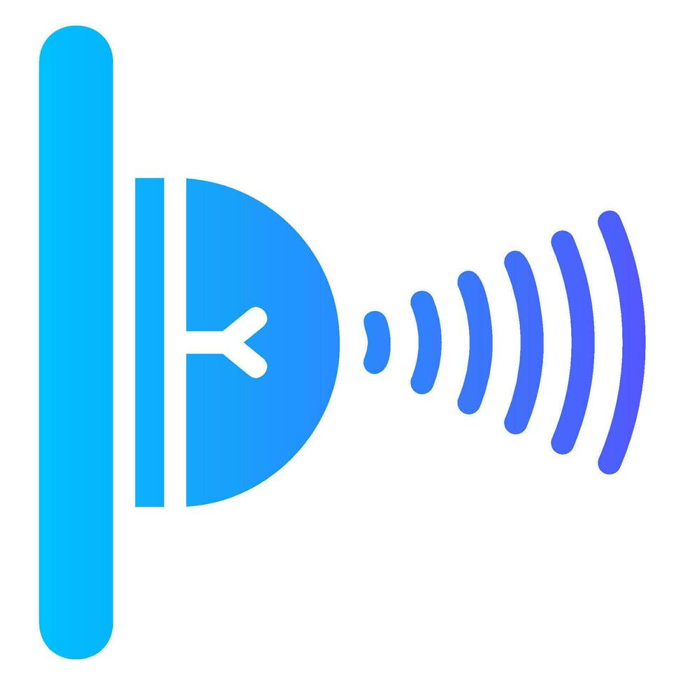 infrared gradient icon vector