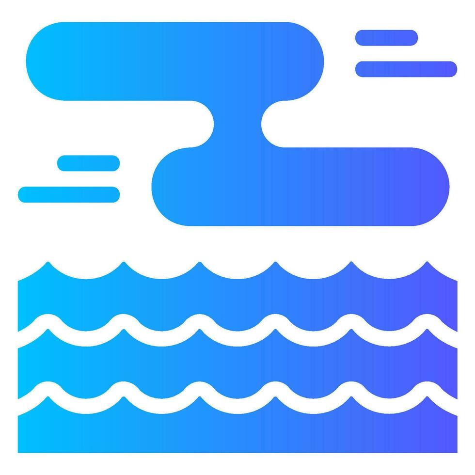 mist gradient icon vector