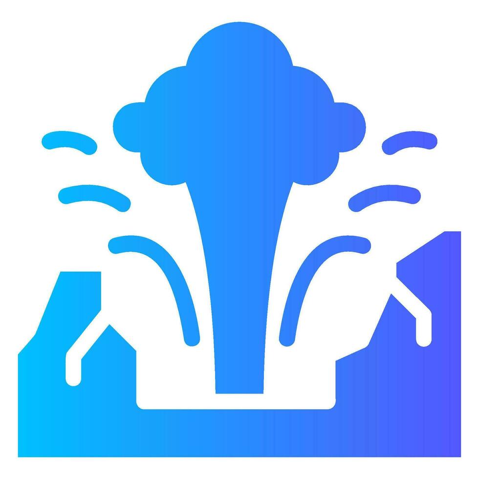geyser gradient icon vector