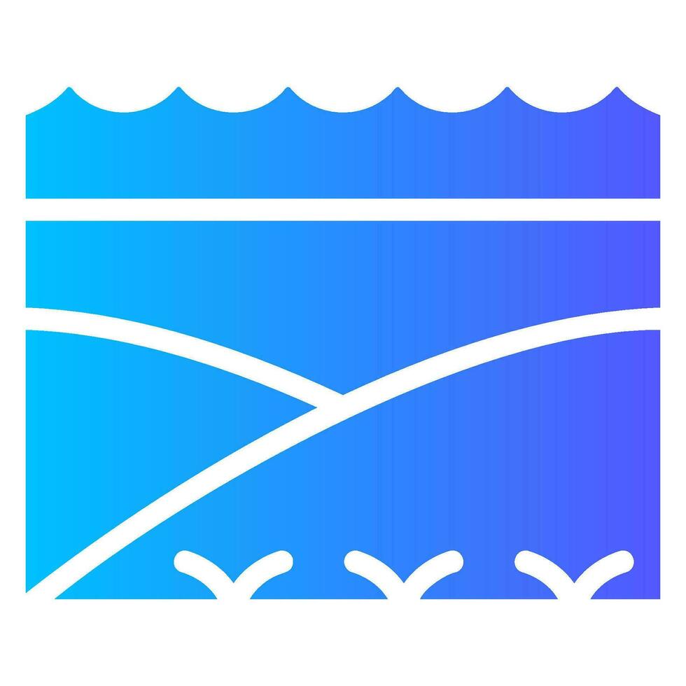 Machair gradient icon vector