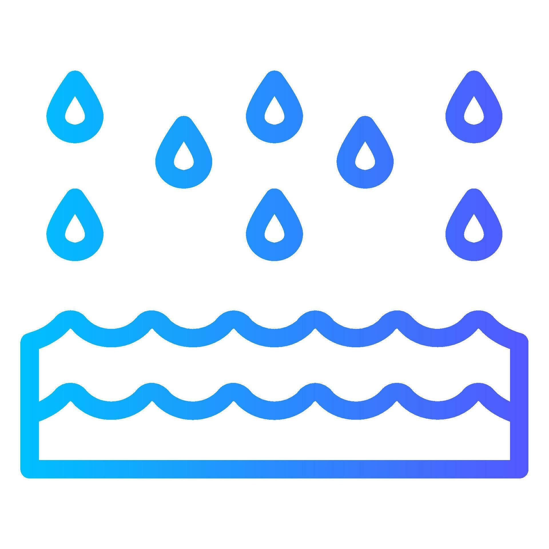 water drops gradient icon 34607650 Vector Art at Vecteezy