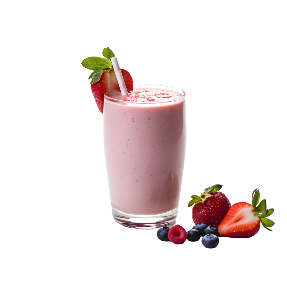 smoothie no background  ai generative png