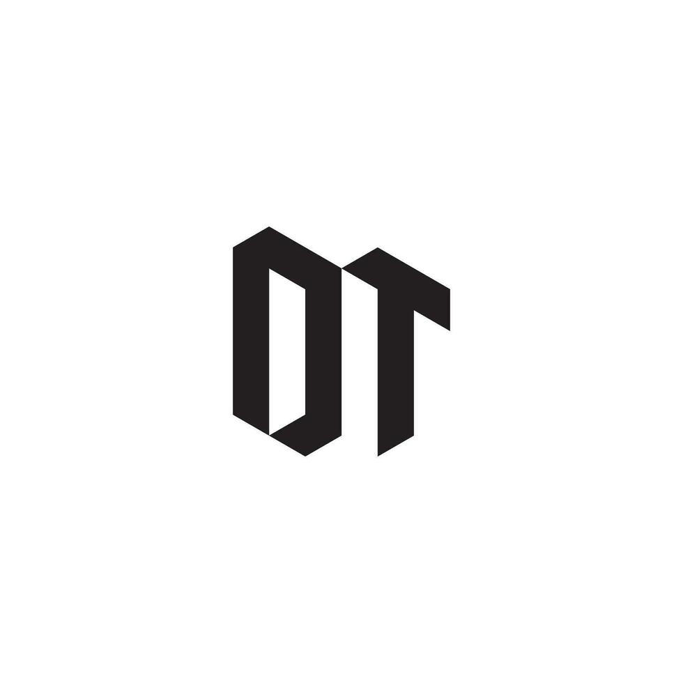 OT geometric and futuristic concept high quality logo design vector