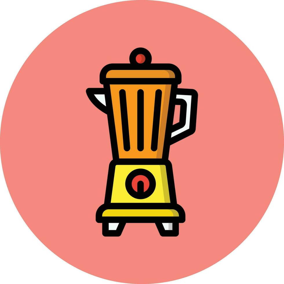 Blender Vector Icon Design Illustration