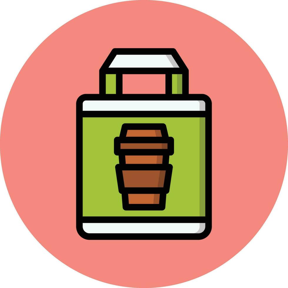 Take Away Vector Icon Design Illustration