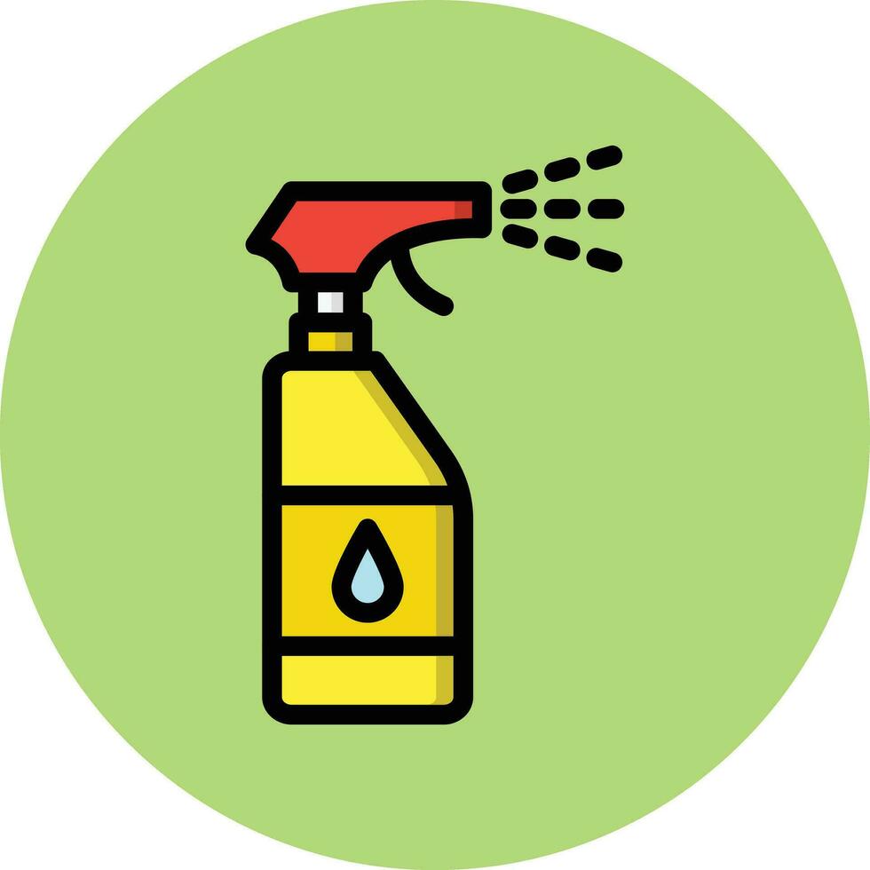 Spray Bottle Vector Icon Design Illustration