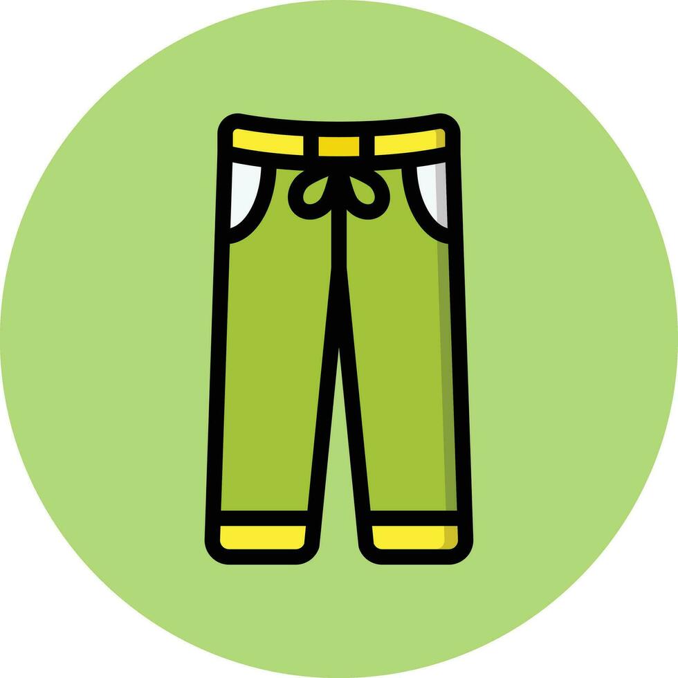 formación pantalones vector icono diseño ilustración