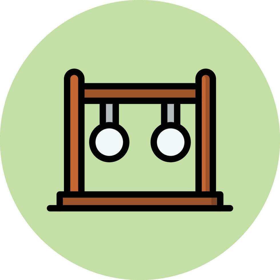 Gymnastics Vector Icon Design Illustration