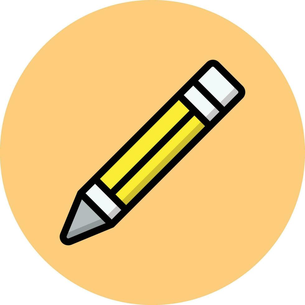 Pencil Vector Icon Design Illustration