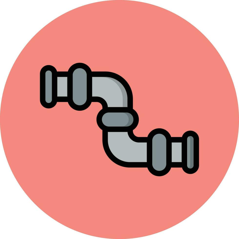 Pipe Variant Vector Icon Design Illustration