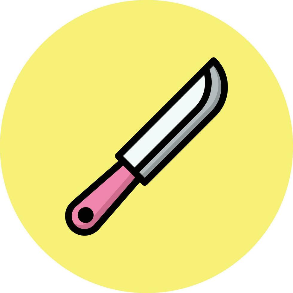 Knife Vector Icon Design Illustration