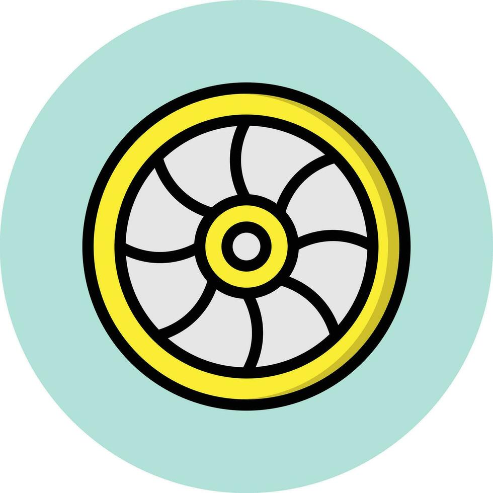 ilustración de diseño de icono de vector de lente