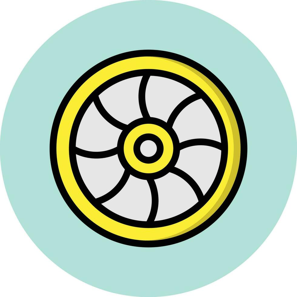 Lens Vector Icon Design Illustration