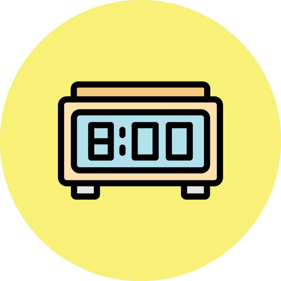 Alarm Vector Icon Design Illustration