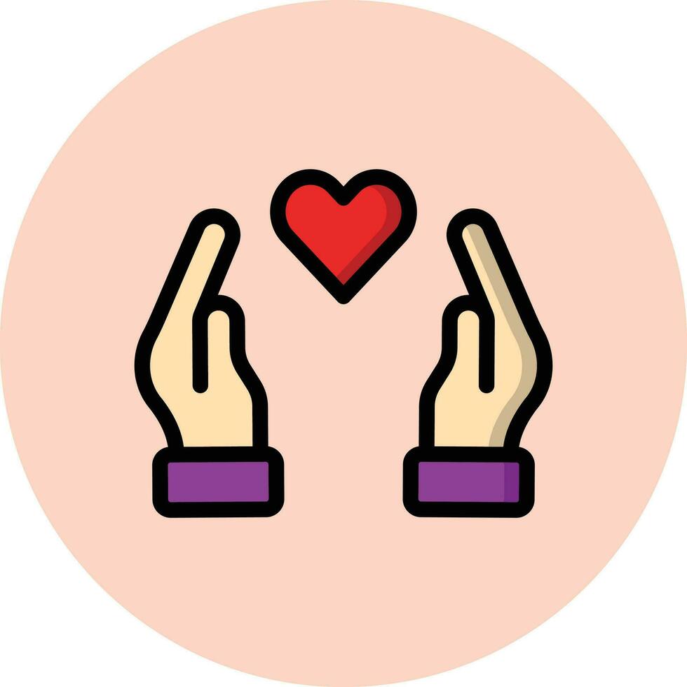 In Love Vector Icon Design Illustration