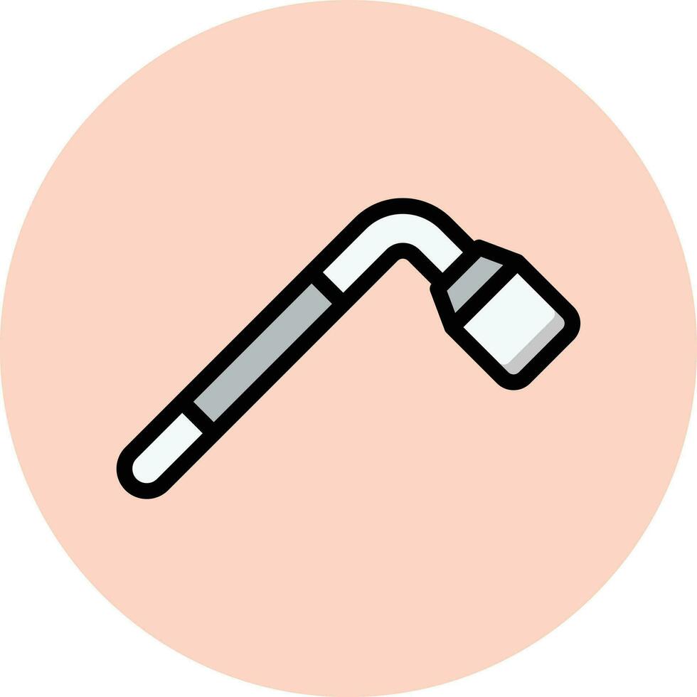 Allen Key Vector Icon Design Illustration