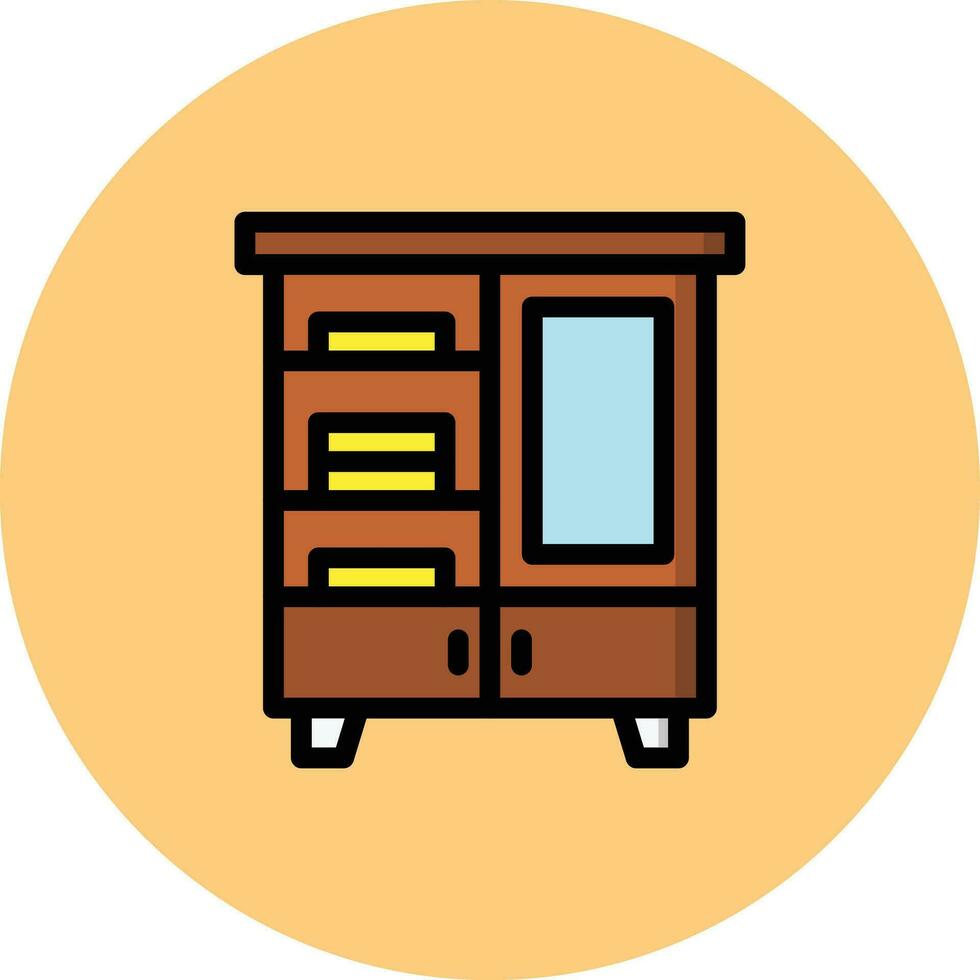 Dressing Room Vector Icon Design Illustration