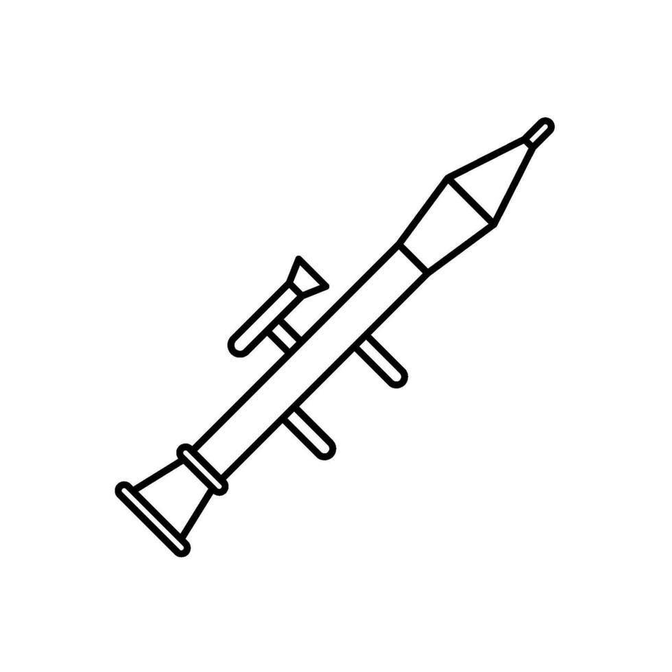 Rocket launcher icon vector design templates simple and modern