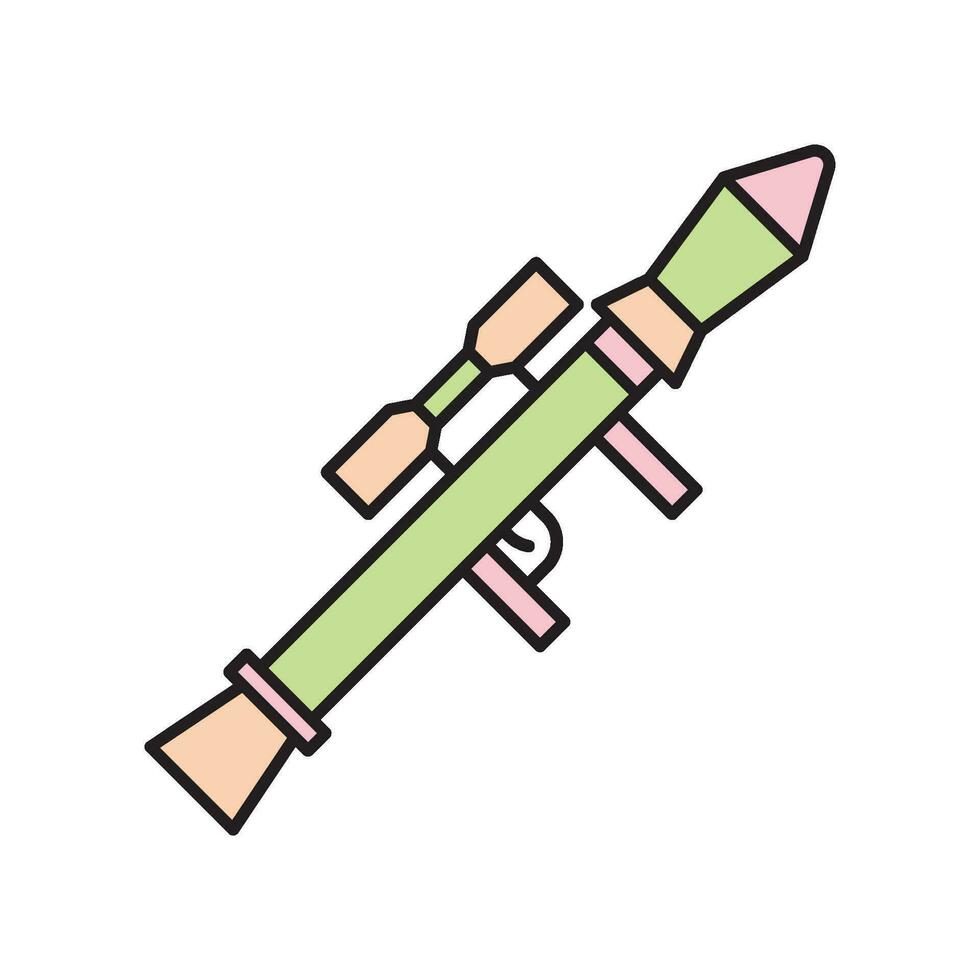 Rocket launcher icon vector design templates simple and modern