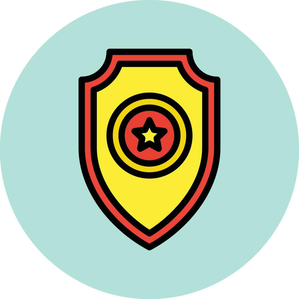 Shield Vector Icon Design Illustration