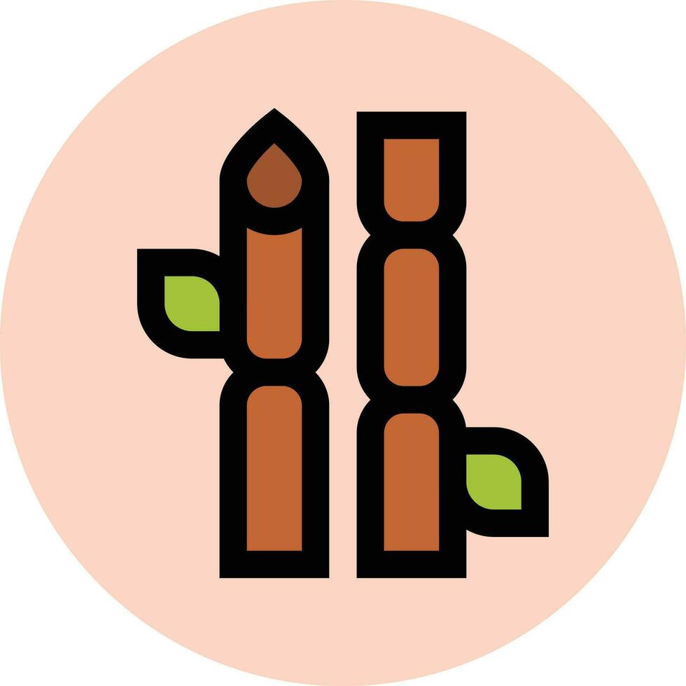 Sugarcane Vector Icon Design Illustration