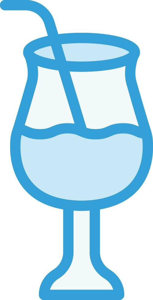 Cocktail Vector Icon Design Illustration
