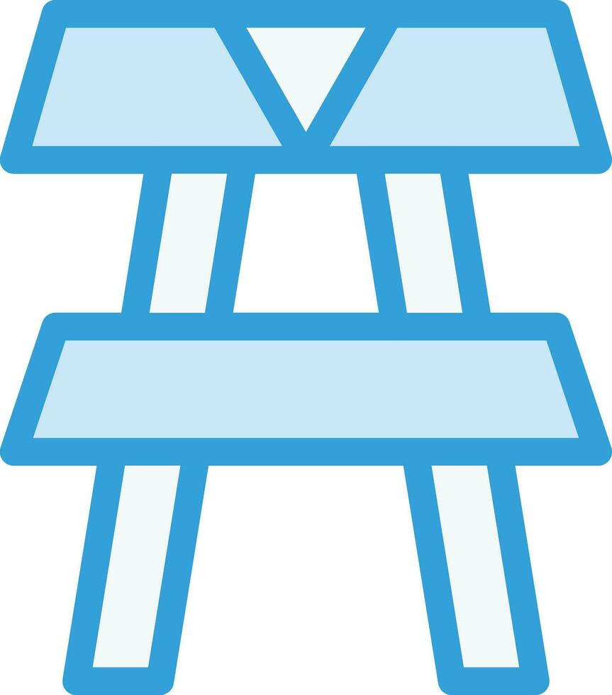 picnic mesa vector icono diseño ilustración