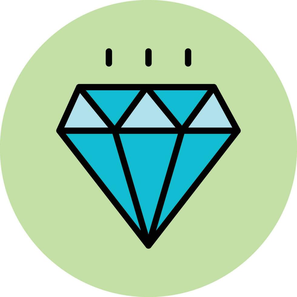 Gems Vector Icon Design Illustration