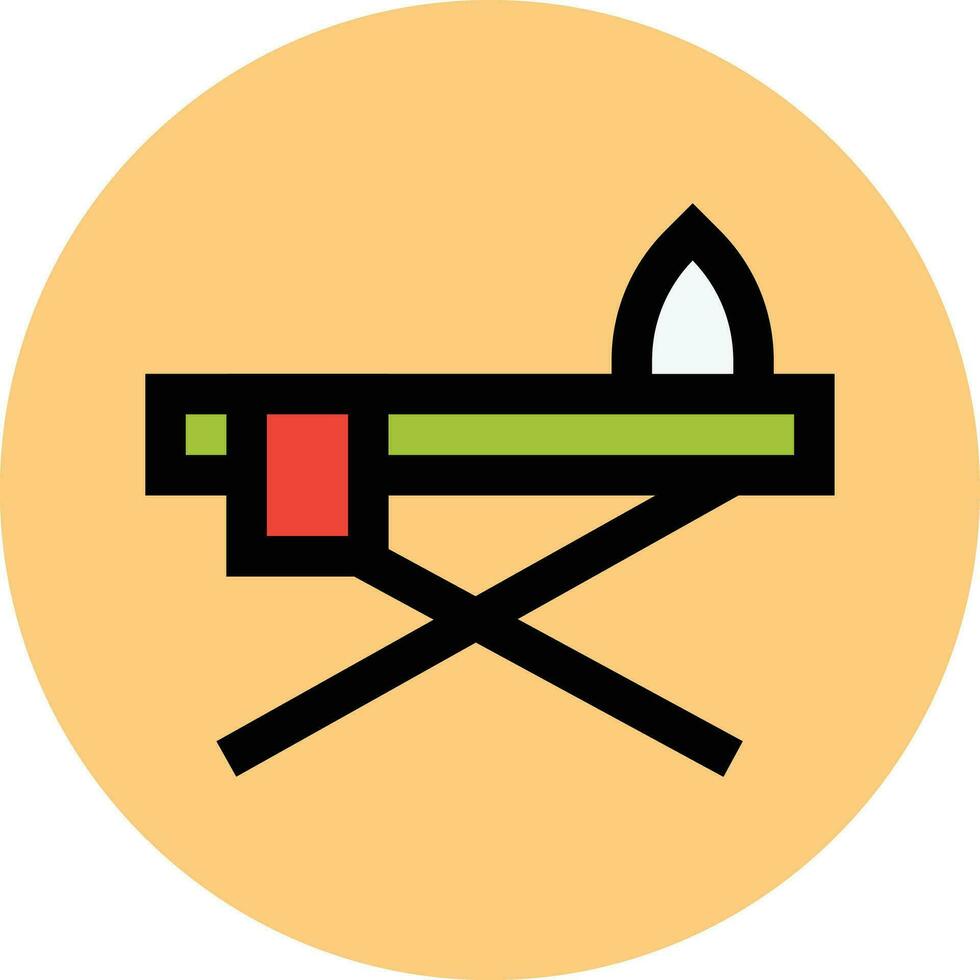 Ironing Vector Icon Design Illustration