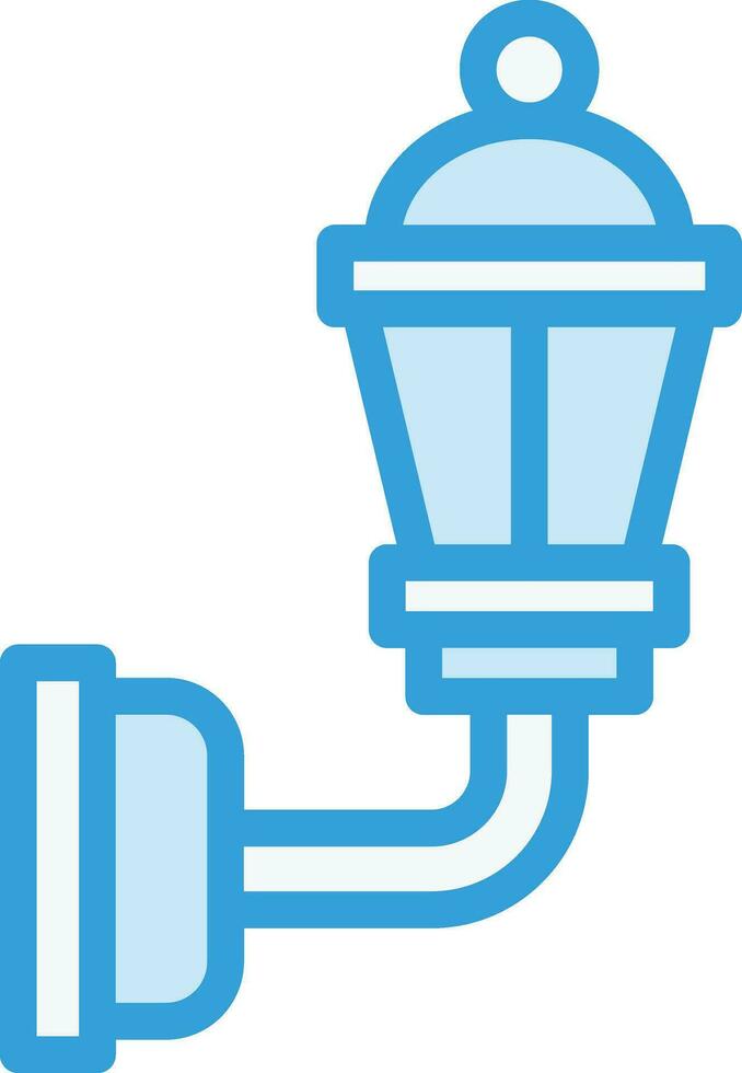 Wall Lamp Vector Icon Design Illustration